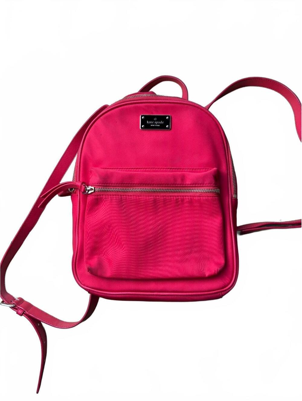Kate Spade New York Pink Nylon Crossbody Backpack